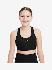 Nike Black Pro Swoosh Dri-FIT Sports Bra - Image 1 of 3