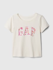 Gap Baumwoll-Logo Kurzarm-Baby-T-Shirt (Neugeborene-5Jahre) - Bild 1 von 3
