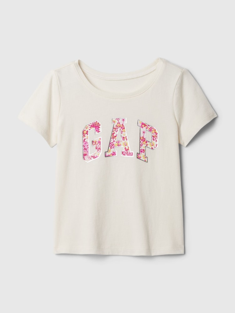 Gap Baumwoll-Logo Kurzarm-Baby-T-Shirt (Neugeborene-5Jahre) - Bild 1 von 3