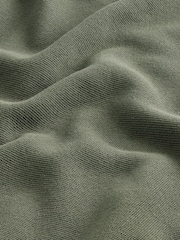 Green Regular Fit Cotton Rich Crew Jumper - Image 7 of 7