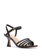 Clarks Black Leather Amali May Sandals - Image 3 of 7