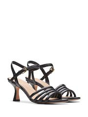 Clarks Black Leather Amali May Sandals - Image 4 of 7