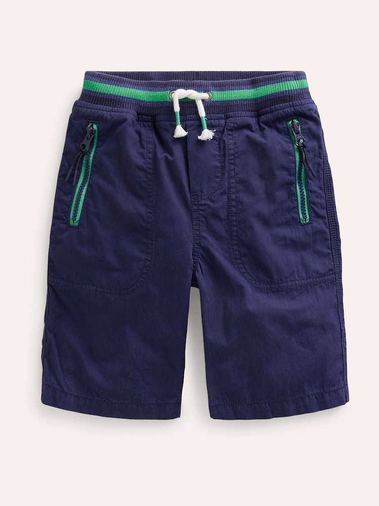 Boden Blue Adventure Shorts - Image 1 of 3 Boden Blue Adventure Shorts - Image 1 of 3