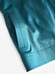 Blue EDIT Satin Shacket - Image 13 of 13