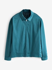 Blue EDIT Satin Shacket - Image 8 of 13