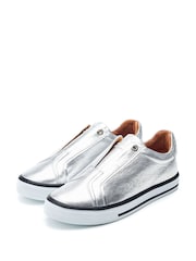 Moda In Pelle Benni Elastic Slip On Foxing Sole Trainers - Image 2 of 4