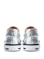 Moda In Pelle Benni Elastic Slip On Foxing Sole Trainers - Image 3 of 4