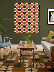 Orla Kiely Pink Apples Made to Measure 100% Cotton Roman Blind - Image 5 of 6