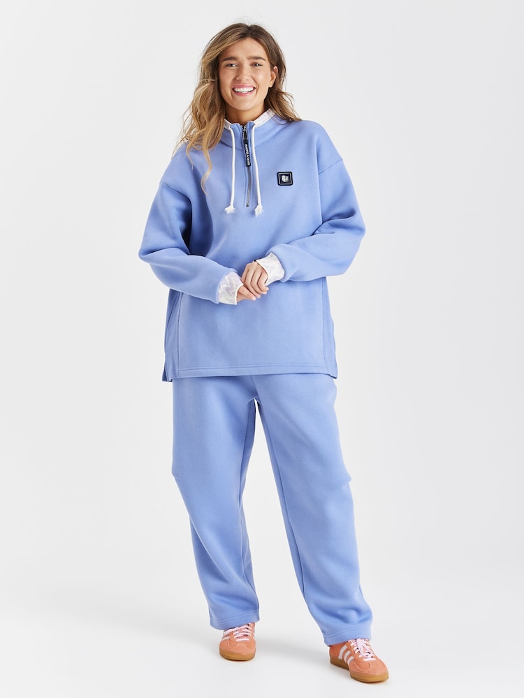 Harper & Lewis Green Sia 1/4 Zip Sweater - Image 2 of 8