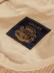 Joules Harrogate Brown/Cream Baker Boy Hat - Image 8 of 8