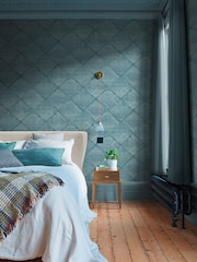 Graham & Brown Breathe Lorenzo Geo 10M Wallpaper - Image 1 of 3
