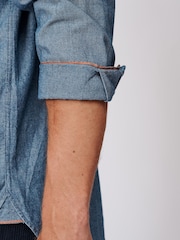 Aubin Newball Chambray Button Down Shirt - Image 5 of 7