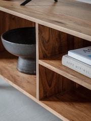 Gallery Home Natural Elvan TV Unit - Image 3 of 6