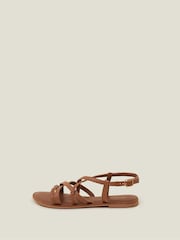 Accessorize Plaited Leather Sandals - Bild 2 von 4