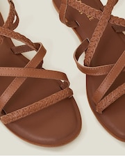Accessorize Plaited Leather Sandals - Bild 4 von 4