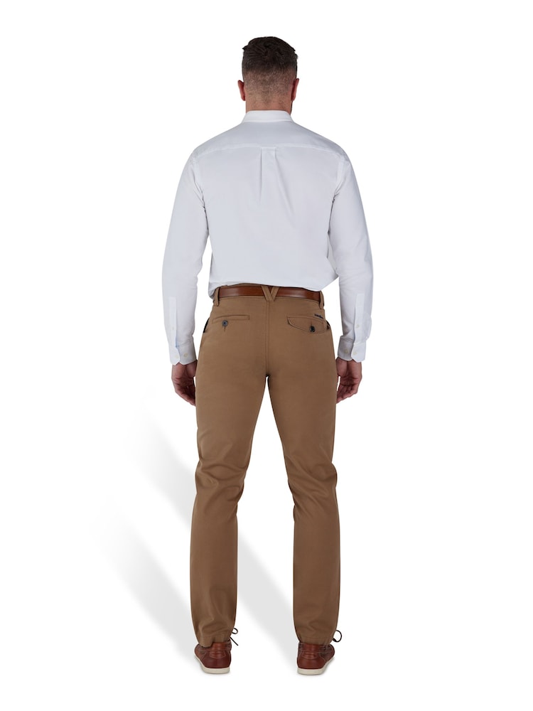 Raging Bull Tapered Chino Brown Trousers - Imagen 2 de 6 Raging Bull Tapered Chino Brown Trousers - Imagen 2 de 6