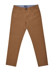 Raging Bull Tapered Chino Brown Trousers - Image 4 of 6