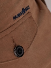 Raging Bull Tapered Chino Brown Trousers - Image 6 of 6