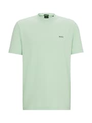 BOSS Green Contrast Logo Stretch Cotton T-Shirt - Image 5 of 5