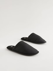 Black Mule Slippers - Image 2 of 7