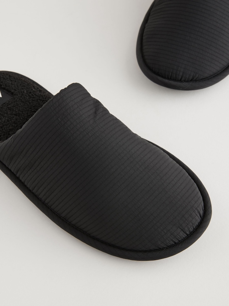 Black Mule Slippers - Image 4 of 7