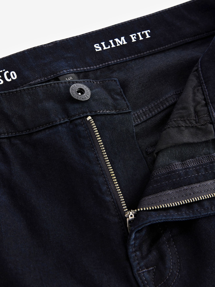 Blue Ink Slim Fit Classic Stretch Jeans - Image 11 of 12