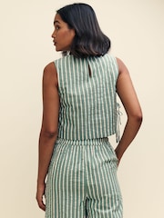 Nobody's Child Green 100% Cotton Verity Top - Image 2 of 5