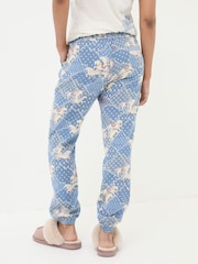 FatFace Cora Blue Horse Pyjama Bottoms - Image 2 of 3