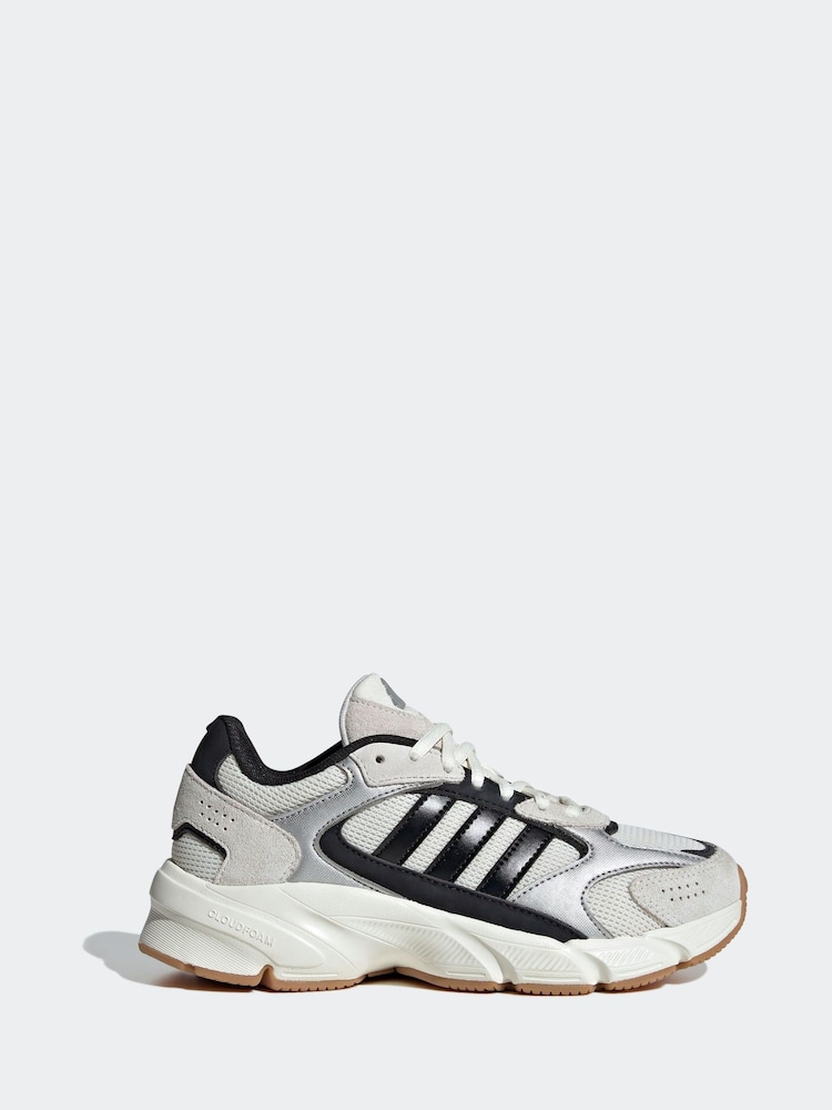 adidas Silver/Black Crazy Chaos Trainers - Image 1 of 8