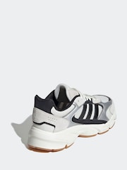 adidas Silver/Black Crazy Chaos Trainers - Image 3 of 8