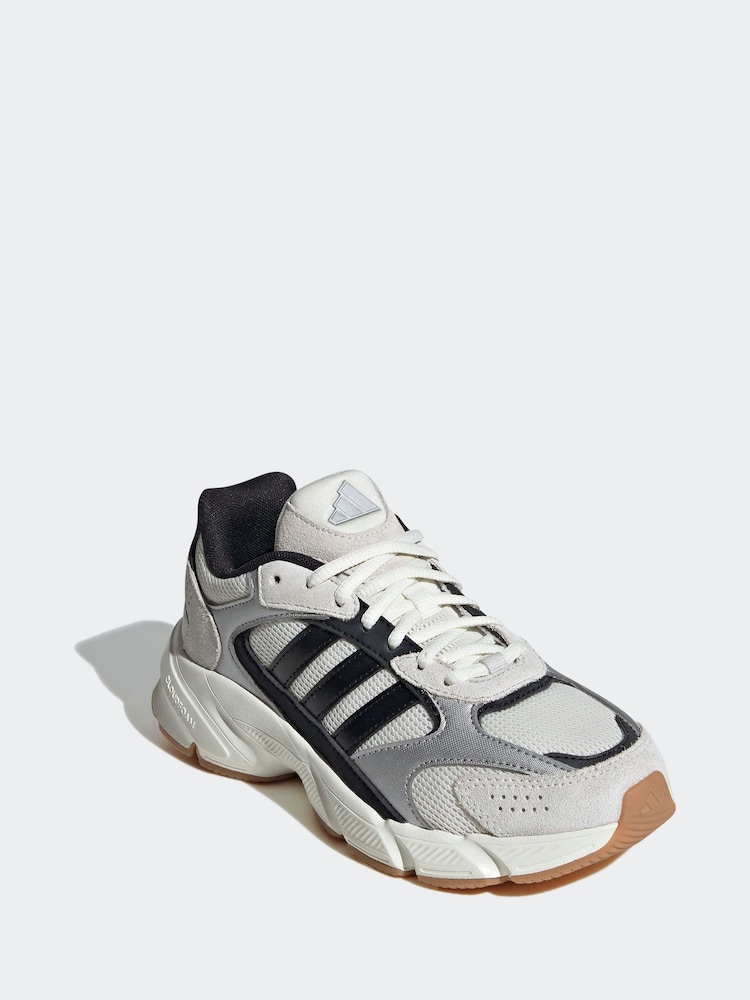 adidas Silver/Black Crazy Chaos Trainers - Image 4 of 8