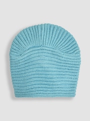 JoJo Maman Bébé Duck Egg Knitted Turban - Image 2 of 3