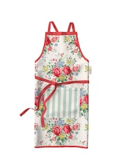 Cath Kidston Sage Feels Like Home Easy Adjust 100% Cotton Apron - Image 1 of 2