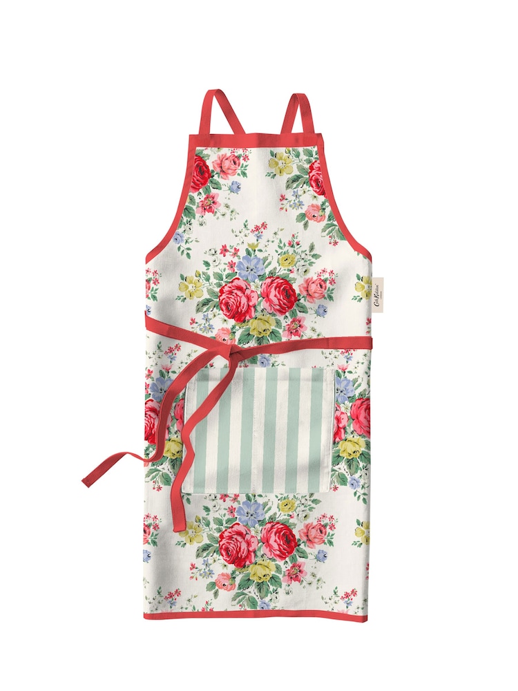 Cath Kidston Sage Feels Like Home Easy Adjust 100% Cotton Apron - Image 1 of 2
