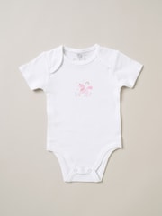 Rock-A-Bye Baby Boutique Pink 100% Cotton Print Gift Set 10 Piece - Image 2 of 6