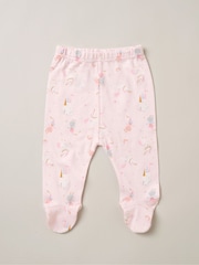 Rock-A-Bye Baby Boutique Pink 100% Cotton Print Gift Set 10 Piece - Image 3 of 6