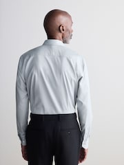 Grey Slim Fit Premium Two-Fold Cotton Shirt - Image 3 of 7