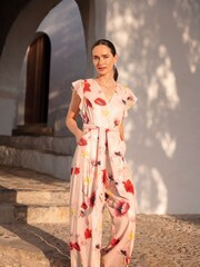 Phase Eight Multi Rhiannon Sequin Printed Jumpsuit - Image 1 of 9