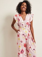 Phase Eight Multi Rhiannon Sequin Printed Jumpsuit - Image 5 of 9