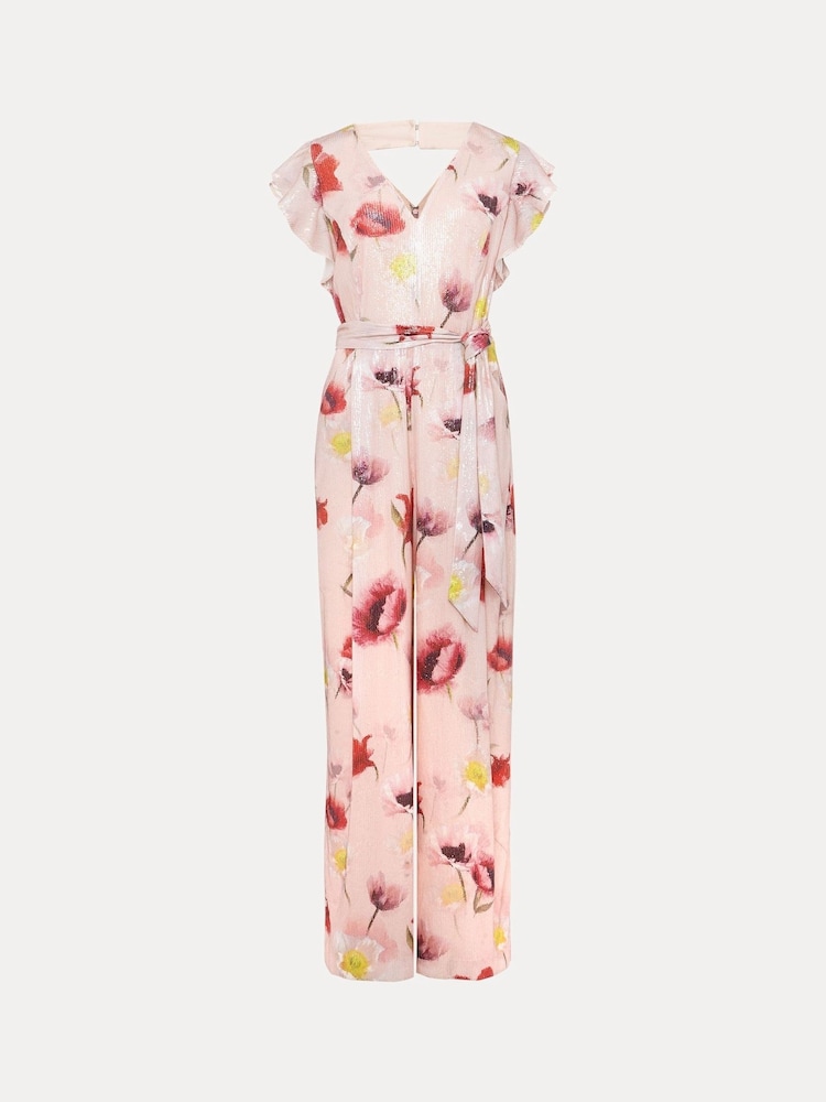 Phase Eight Multi Rhiannon Sequin Printed Jumpsuit - Image 9 of 9