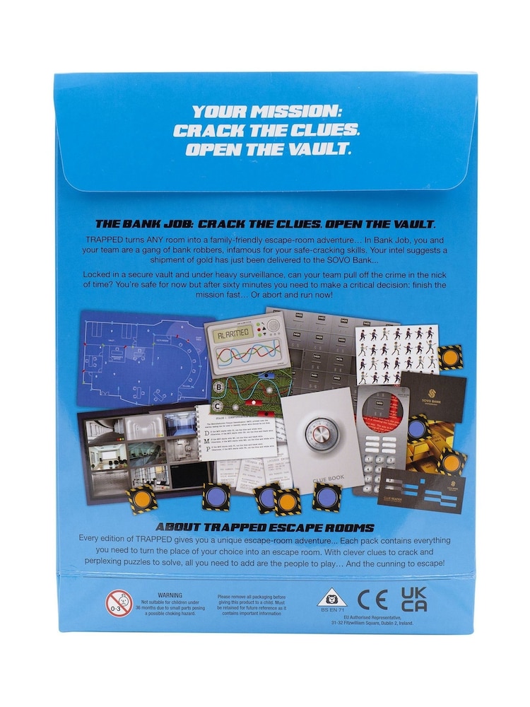 Golden Bear Trapped Escape Room Game Bank Job - Image 2 of 6