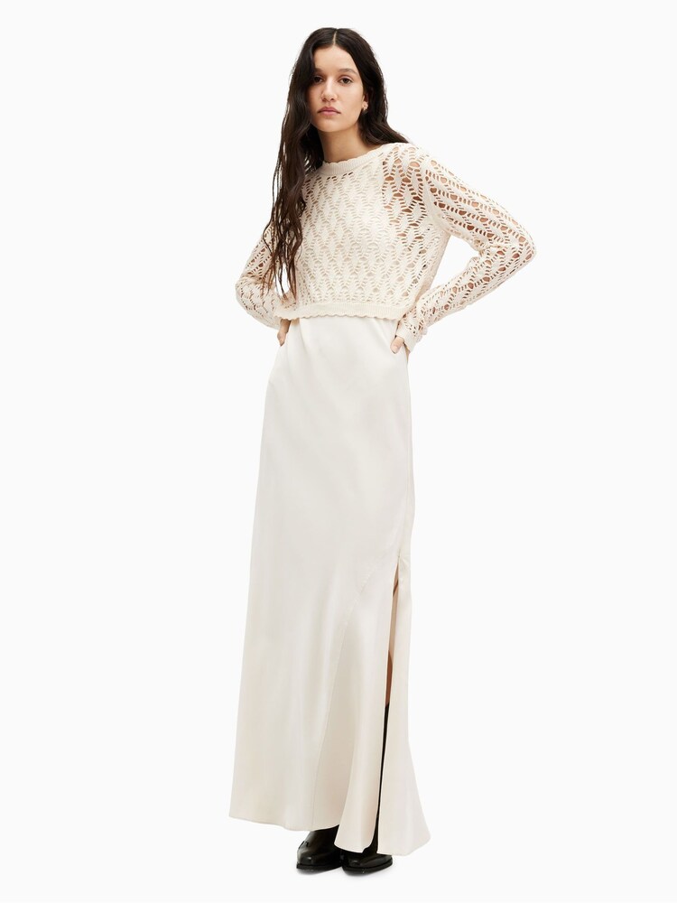 AllSaints White Erin Dress - Image 1 of 9