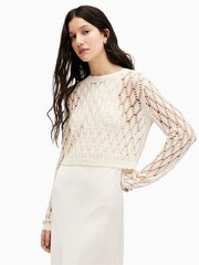 AllSaints White Erin Dress - Image 3 of 9