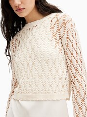 AllSaints White Erin Dress - Image 4 of 9