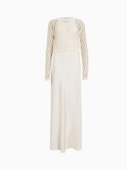 AllSaints White Erin Dress - Image 9 of 9