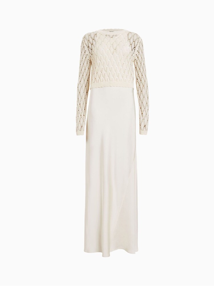 AllSaints White Erin Dress - Image 9 of 9