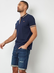 Threadbare Blue Denim Turn Up Shorts - Image 4 of 4