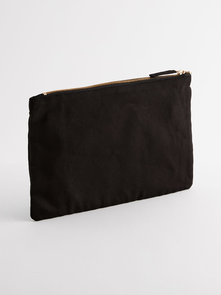 Leopard Print Initial Pouch - Image 2 of 5