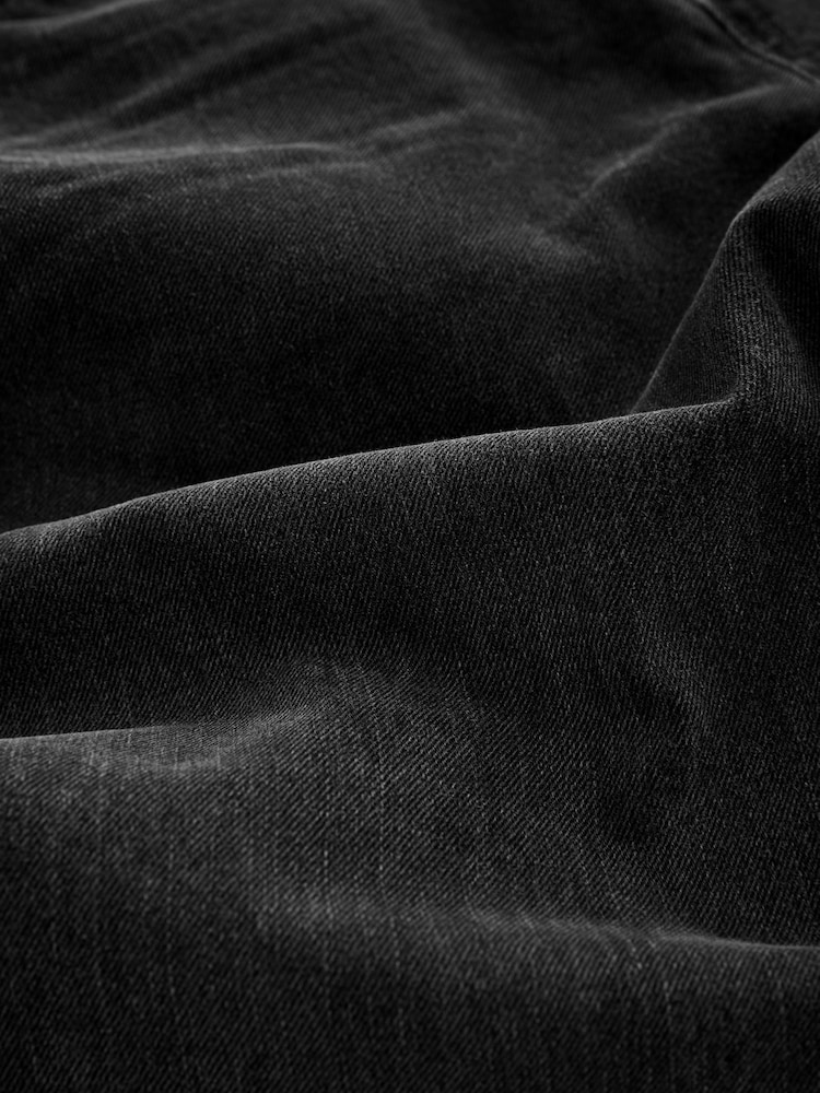 Noir délavé - Coupe ample - Jean authentique 100% coton - Image 6 of 6