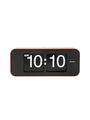 Karlsson Orange Wide Flip Wall Clock - Image 2 of 5